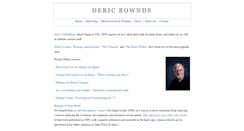 Desktop Screenshot of dericbownds.net
